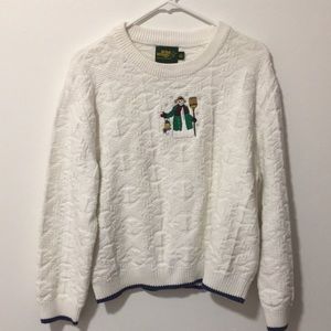 Wild Wings Collection white snowman sweater